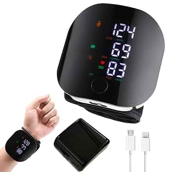 Wrist Blood Pressure Monitor, Portable Electric Blood Pressure