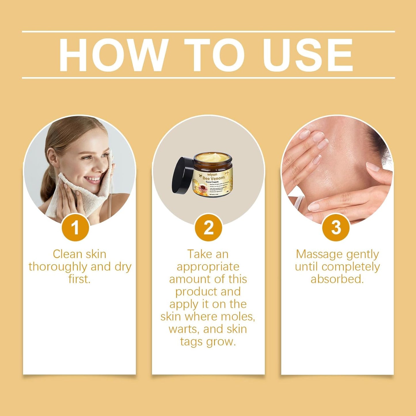 Bee Venom Skin Treatment Cream: Advanced Firming & Wrinkle-Reducing Bee Venom Repair Cream