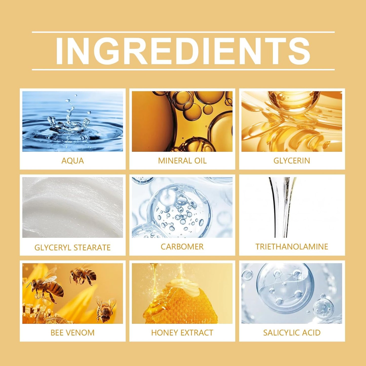 Bee Venom Skin Treatment Cream: Advanced Firming & Wrinkle-Reducing Bee Venom Repair Cream